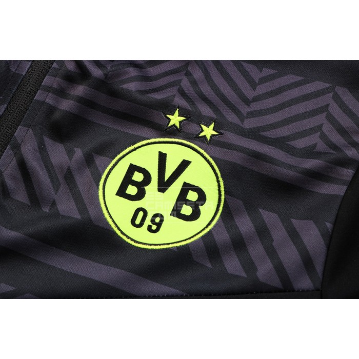 Chandal de Chaqueta del Borussia Dortmund 2022-23 Gris - Haga un click en la imagen para cerrar